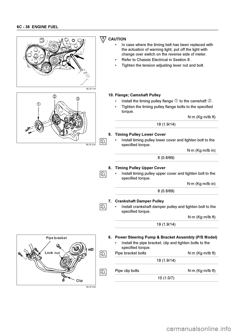 ISUZU ELF 1999  Workshop Manual 