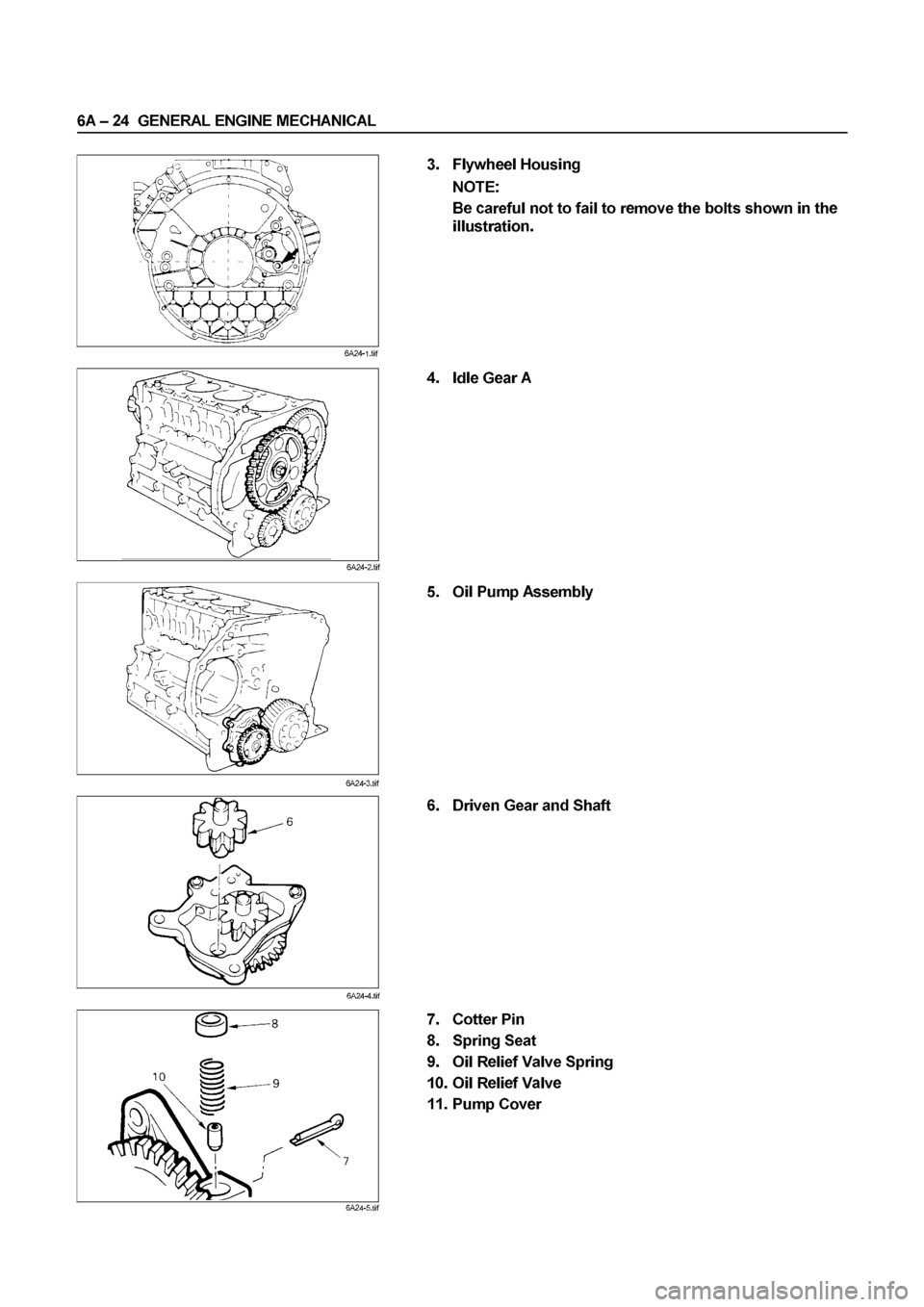 ISUZU ELF 1999 Owners Manual 