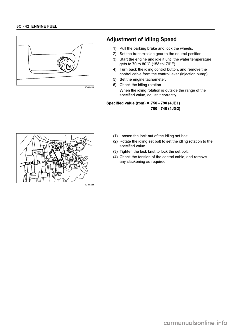 ISUZU ELF 1999  Workshop Manual 