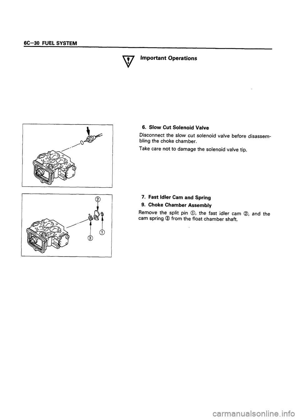 ISUZU DB SERIES 1993  Workshop Manual 