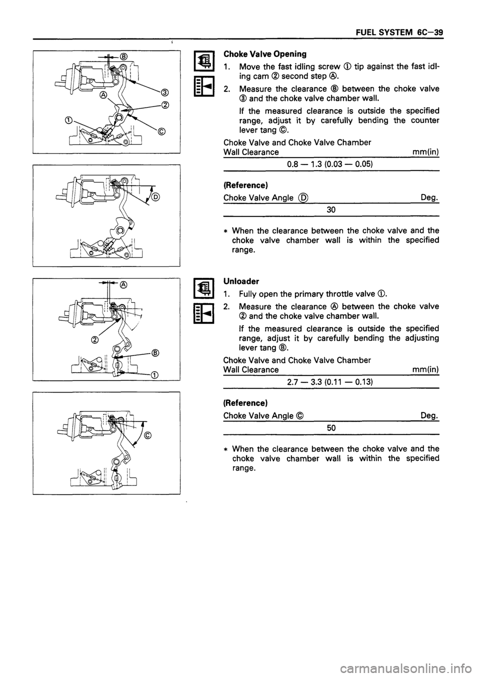 ISUZU DB SERIES 1993  Workshop Manual 