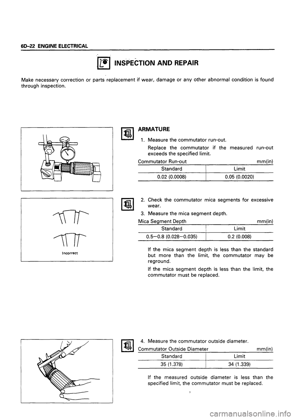 ISUZU DB SERIES 1993 Workshop Manual ISUZU DB SERIES 1993 Workshop Manual