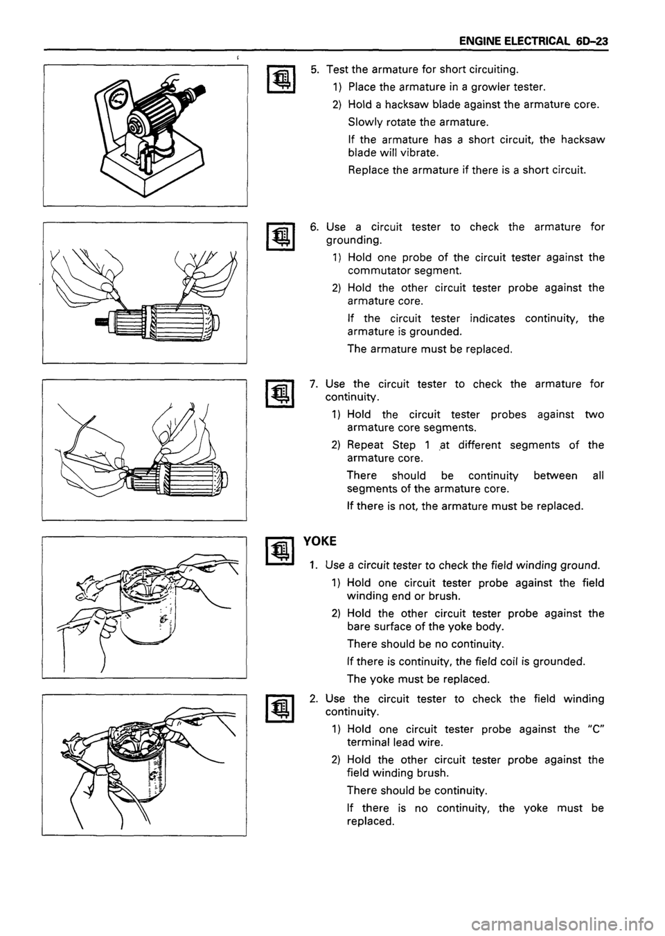 ISUZU DB SERIES 1993 Workshop Manual ISUZU DB SERIES 1993 Workshop Manual