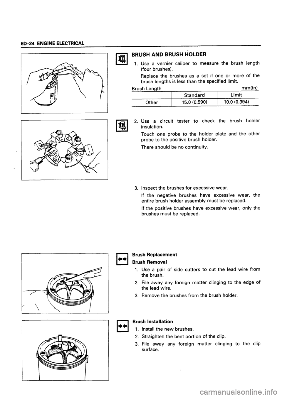 ISUZU DB SERIES 1993 Workshop Manual ISUZU DB SERIES 1993 Workshop Manual