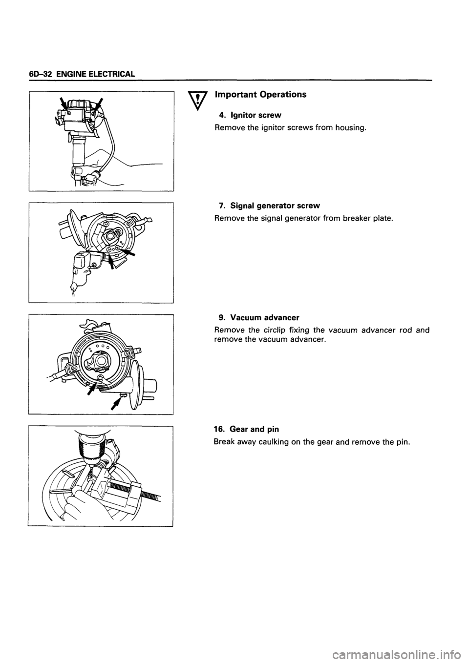ISUZU DB SERIES 1993 Workshop Manual ISUZU DB SERIES 1993 Workshop Manual