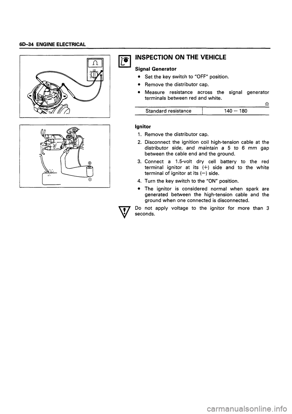 ISUZU DB SERIES 1993 Workshop Manual ISUZU DB SERIES 1993 Workshop Manual