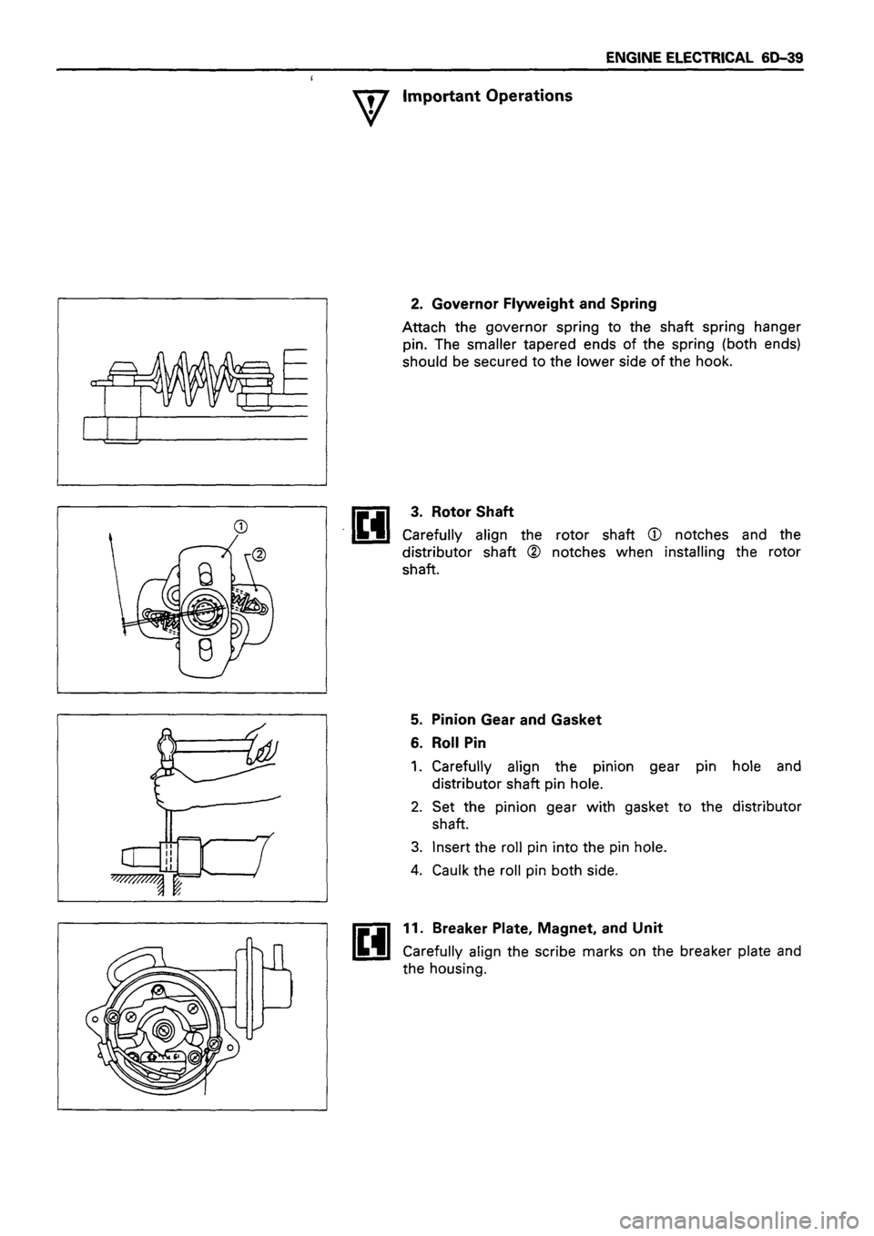 ISUZU DB SERIES 1993 Workshop Manual ISUZU DB SERIES 1993 Workshop Manual