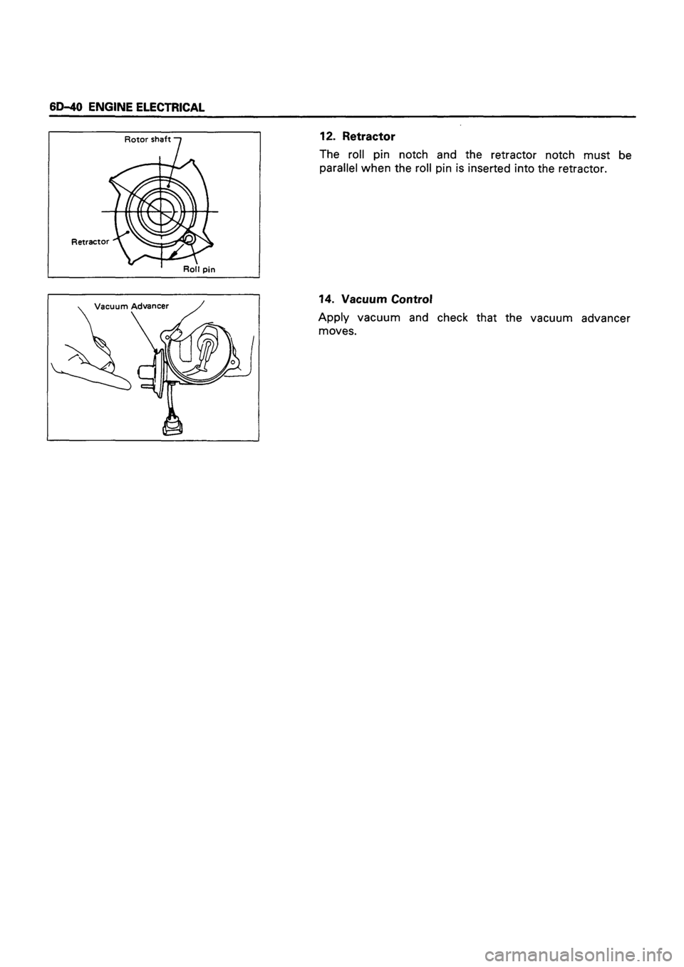 ISUZU DB SERIES 1993 Workshop Manual ISUZU DB SERIES 1993 Workshop Manual