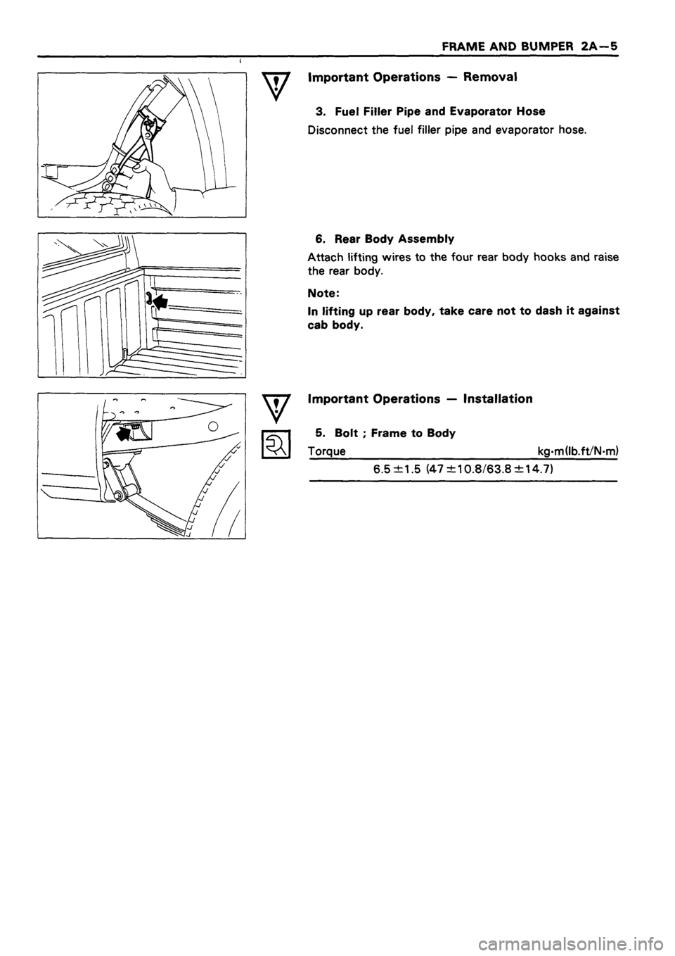 ISUZU DB SERIES 1993 Workshop Manual ISUZU DB SERIES 1993 Workshop Manual