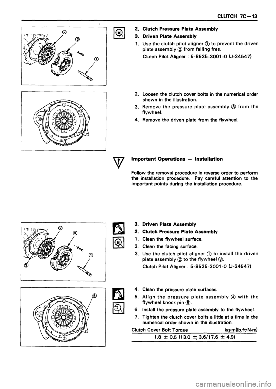 ISUZU DB SERIES 1993 Workshop Manual ISUZU DB SERIES 1993 Workshop Manual