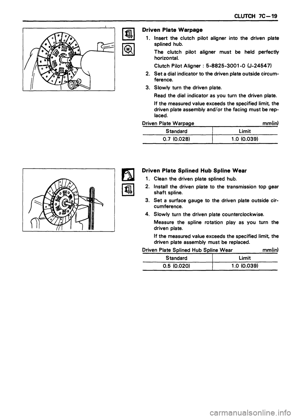 ISUZU DB SERIES 1993 Workshop Manual ISUZU DB SERIES 1993 Workshop Manual