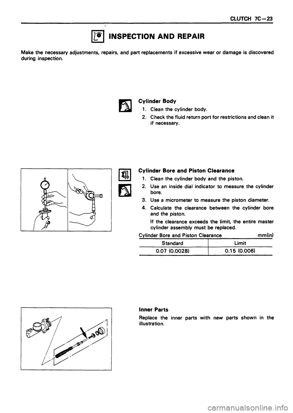ISUZU DB SERIES 1993 Workshop Manual ISUZU DB SERIES 1993 Workshop Manual