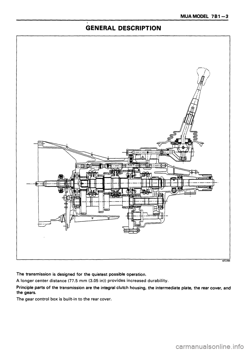 ISUZU DB SERIES 1993  Workshop Manual 