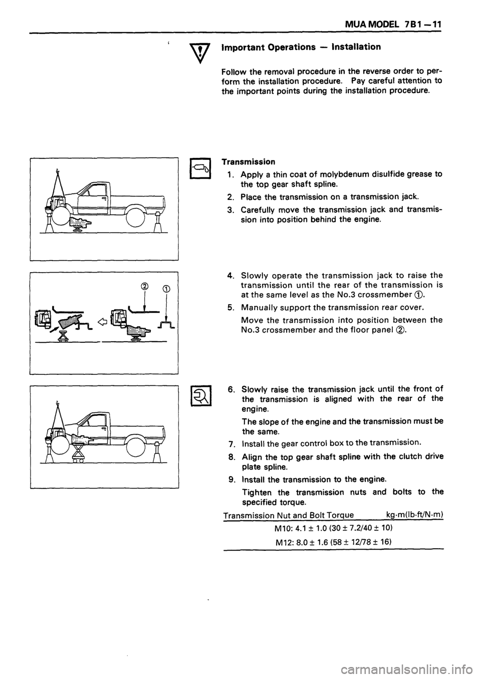 ISUZU DB SERIES 1993  Workshop Manual 
