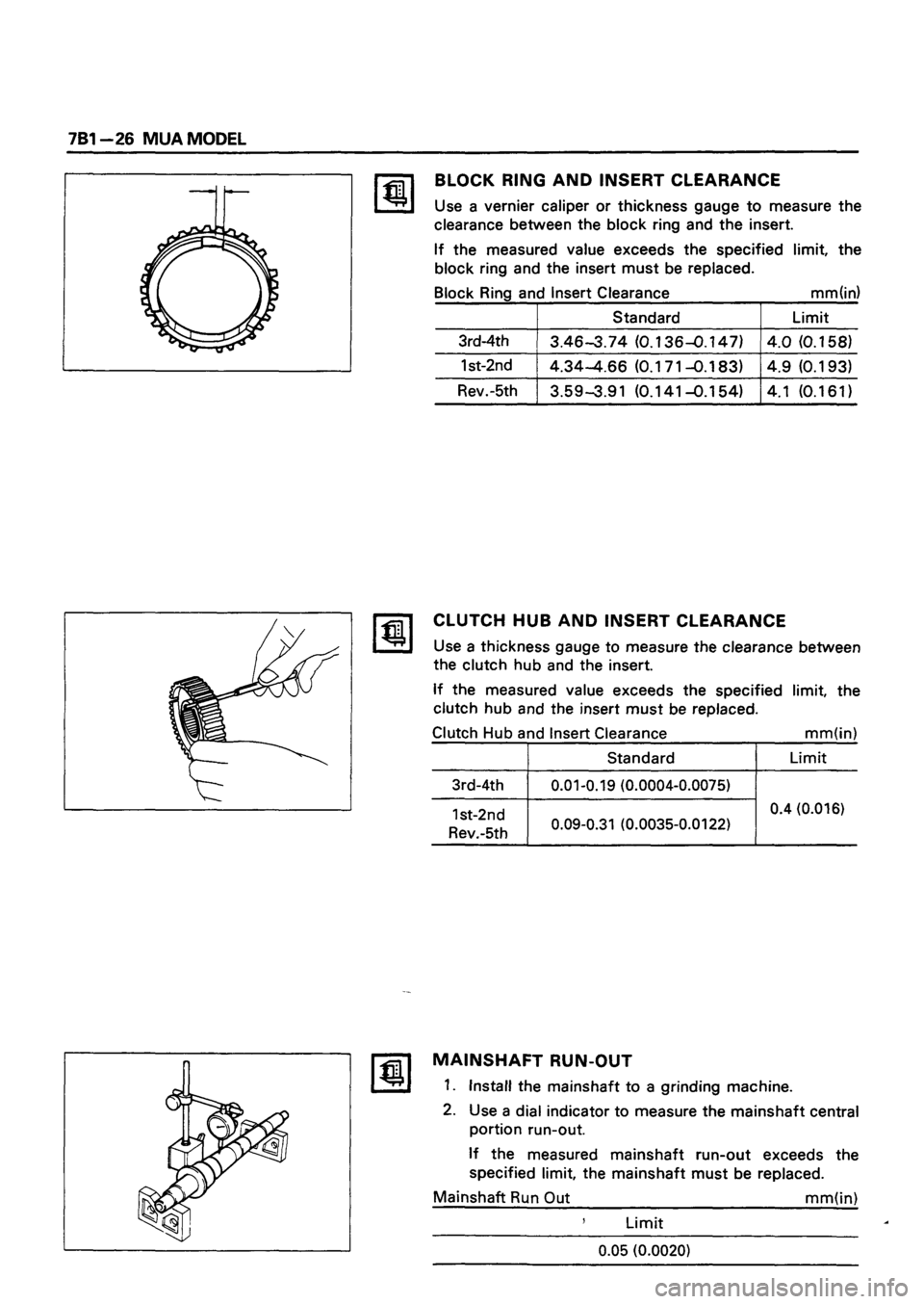 ISUZU DB SERIES 1993  Workshop Manual 