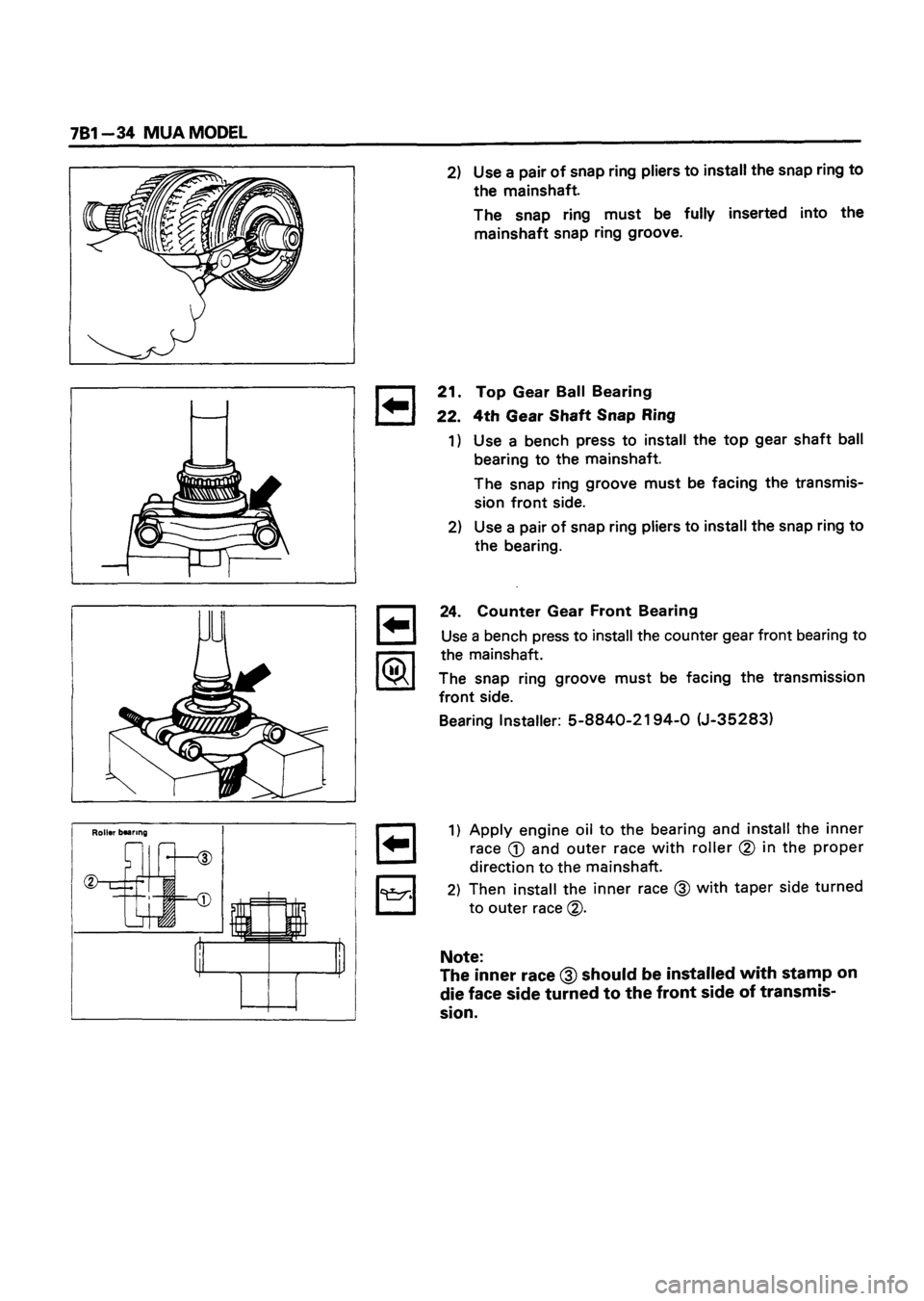 ISUZU DB SERIES 1993 Workshop Manual ISUZU DB SERIES 1993 Workshop Manual