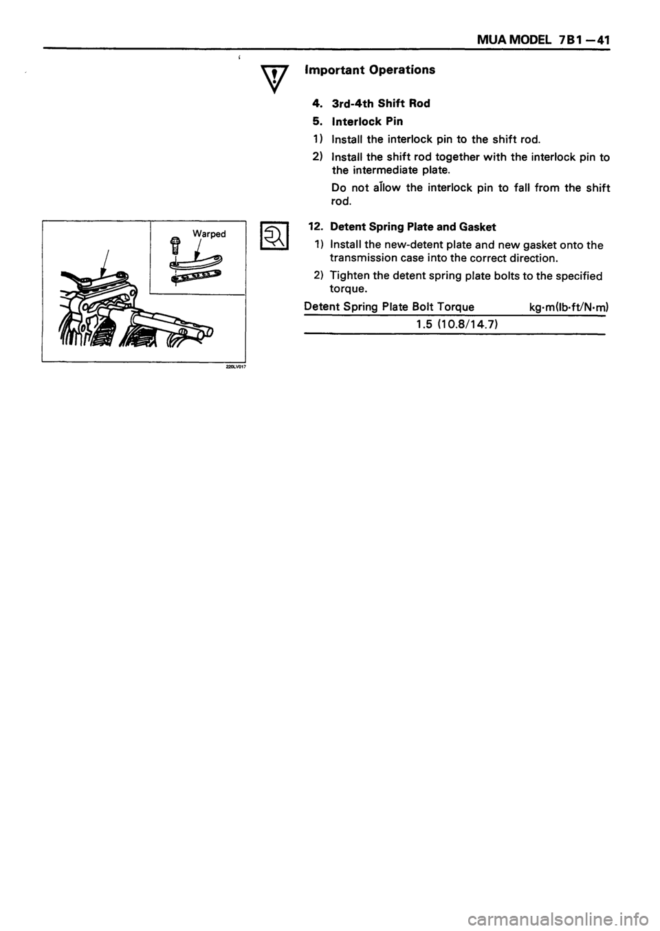 ISUZU DB SERIES 1993 Workshop Manual ISUZU DB SERIES 1993 Workshop Manual