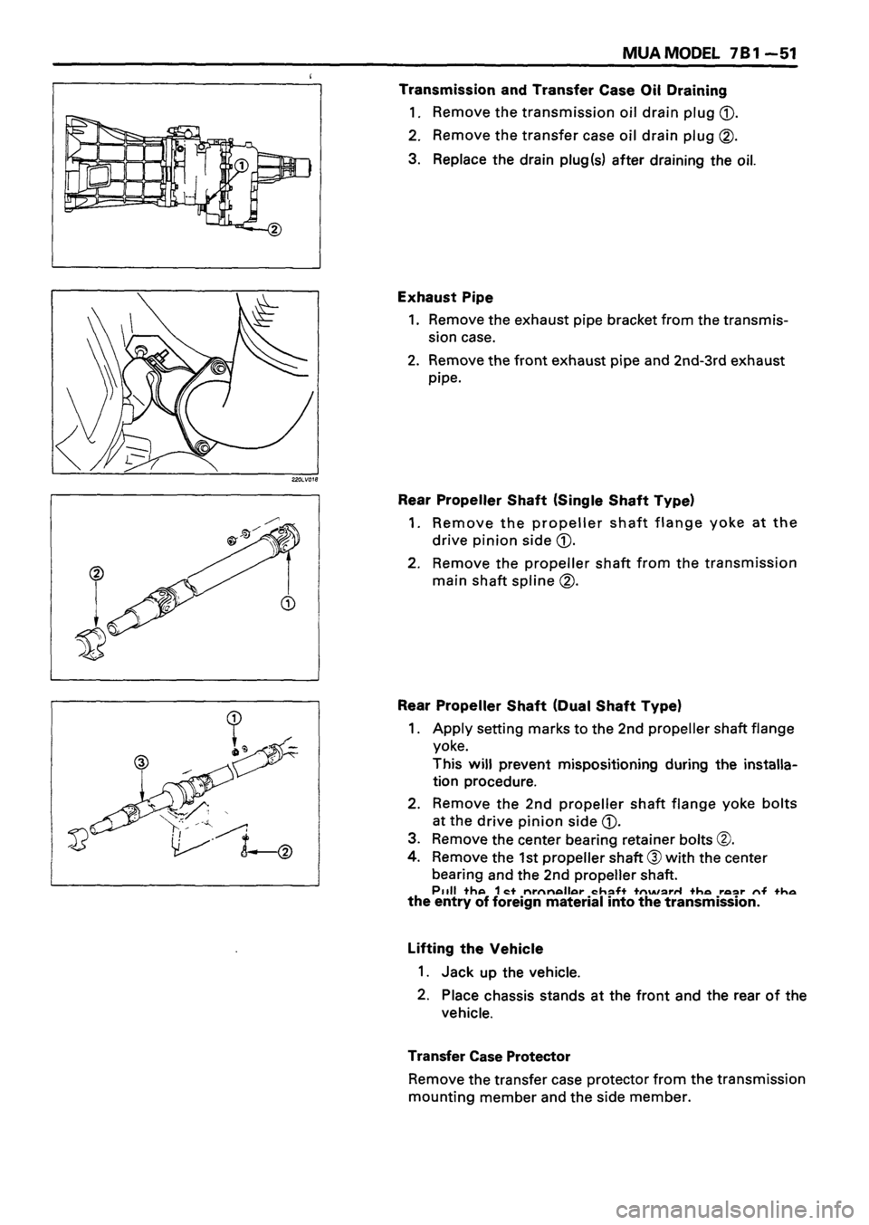 ISUZU DB SERIES 1993 Workshop Manual ISUZU DB SERIES 1993 Workshop Manual