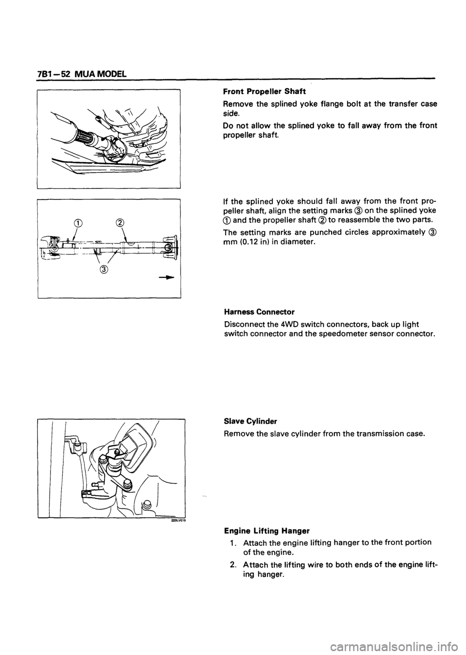 ISUZU DB SERIES 1993 Workshop Manual ISUZU DB SERIES 1993 Workshop Manual