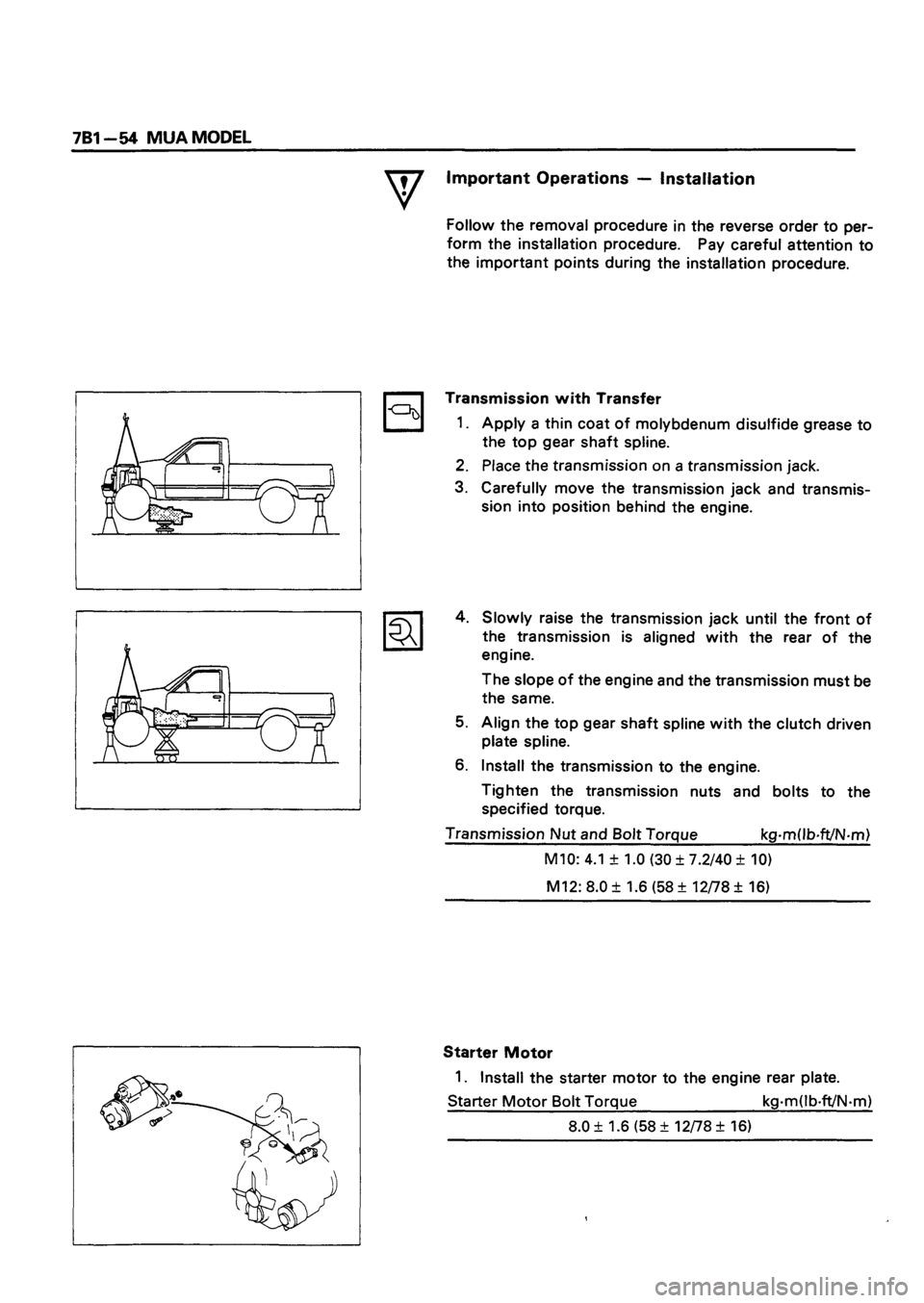 ISUZU DB SERIES 1993 Workshop Manual ISUZU DB SERIES 1993 Workshop Manual