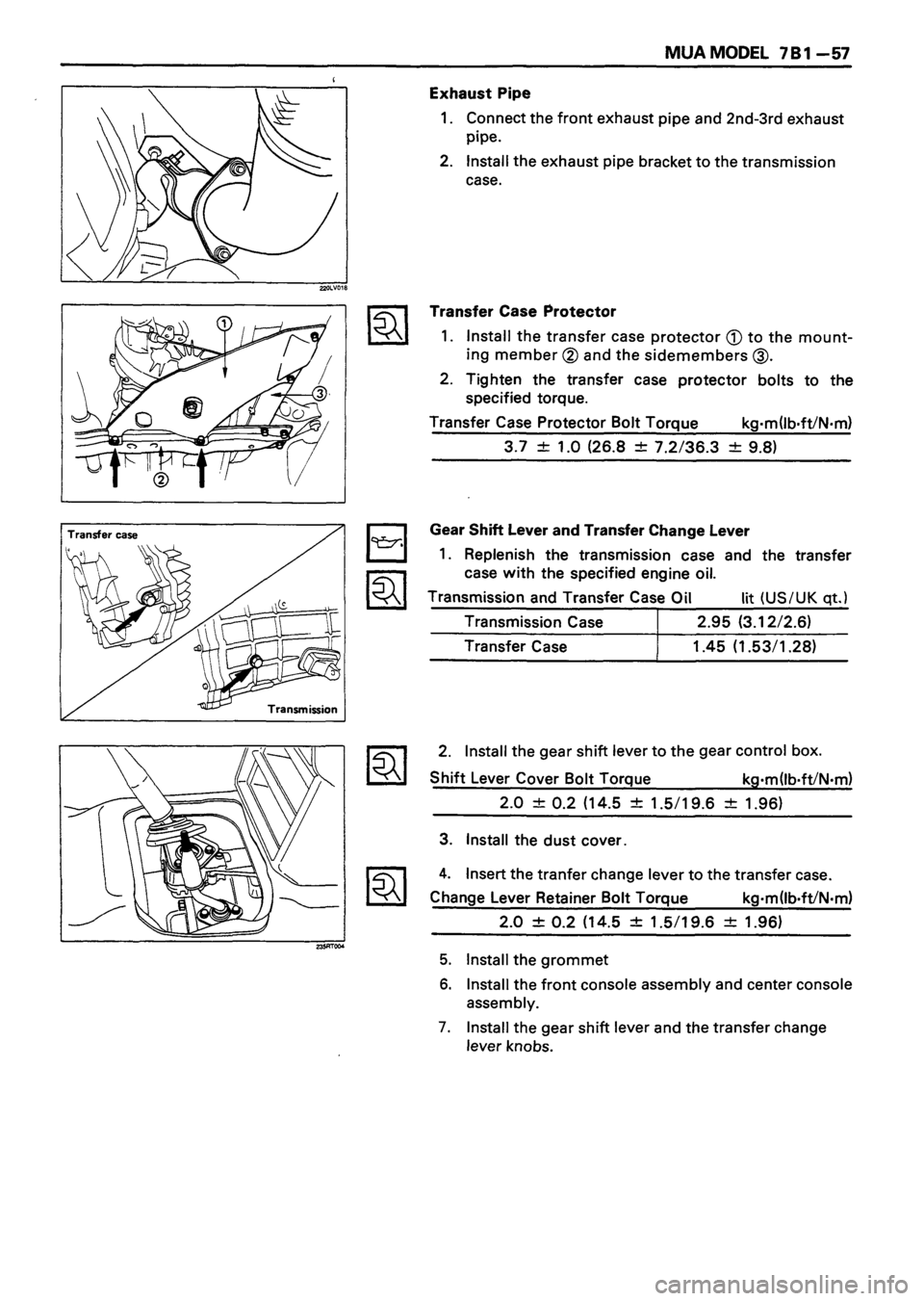 ISUZU DB SERIES 1993 Workshop Manual ISUZU DB SERIES 1993 Workshop Manual