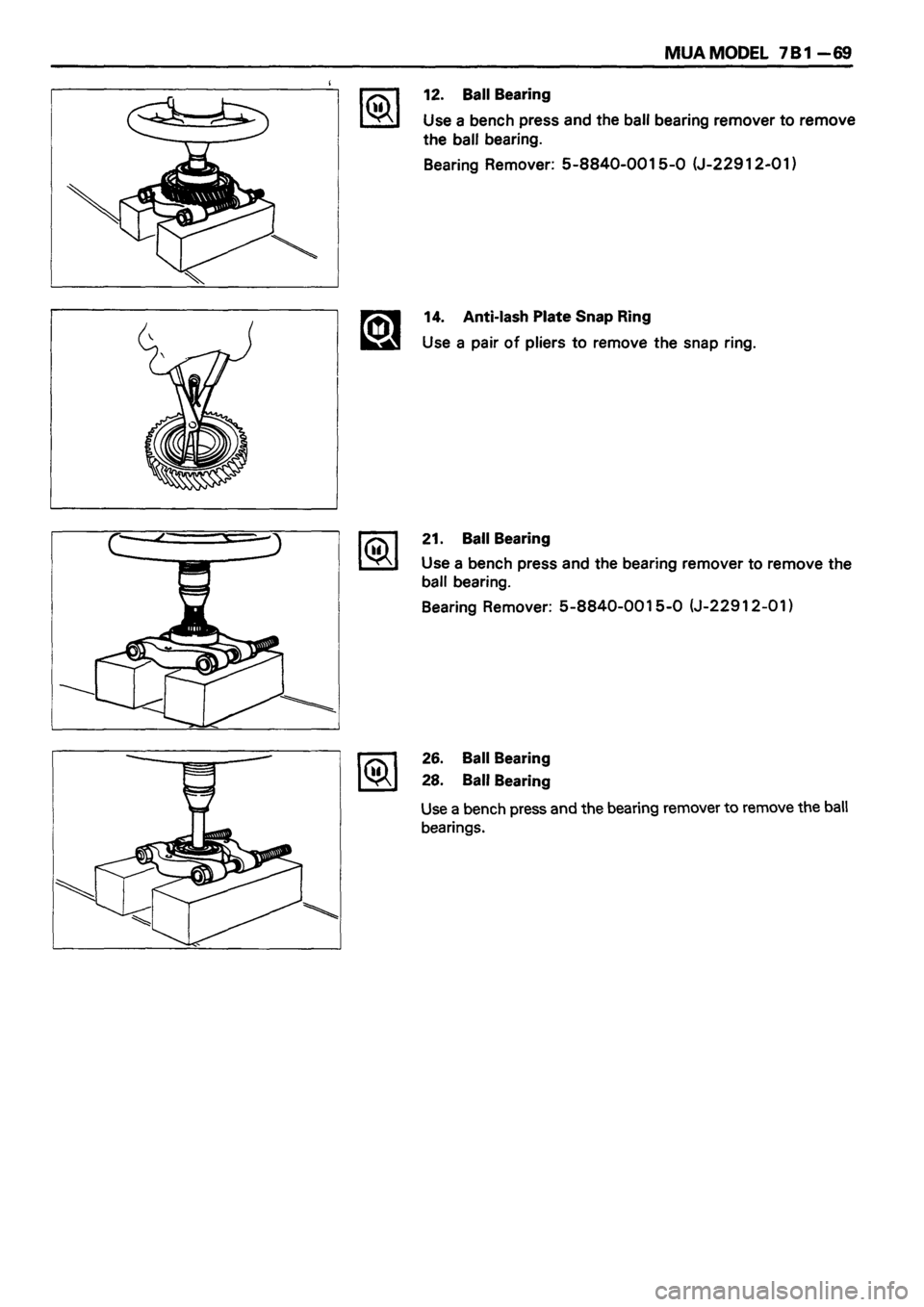 ISUZU DB SERIES 1993 Workshop Manual ISUZU DB SERIES 1993 Workshop Manual