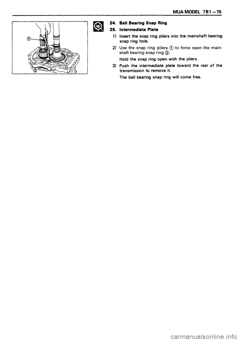 ISUZU DB SERIES 1993  Workshop Manual 