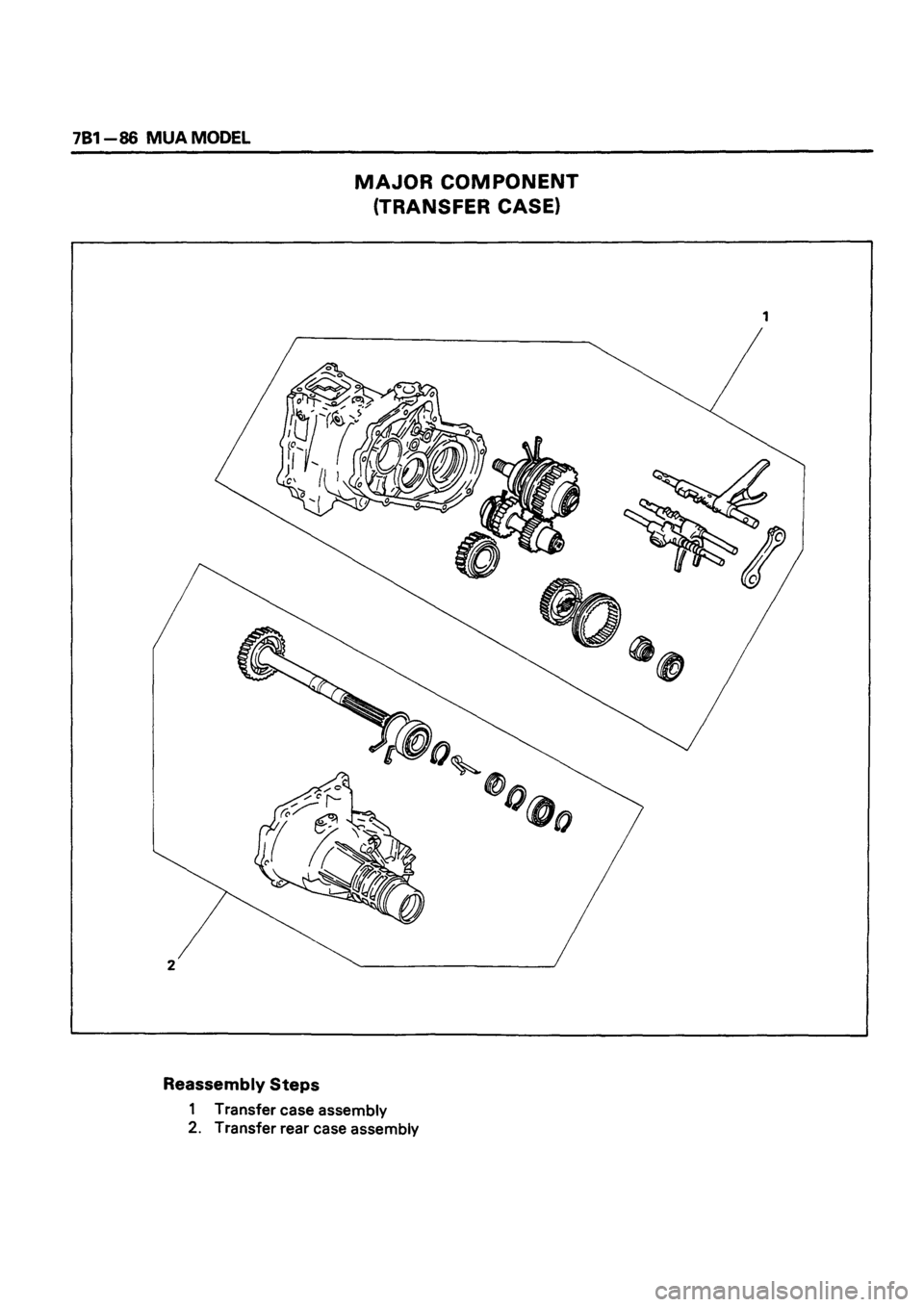 ISUZU DB SERIES 1993  Workshop Manual 