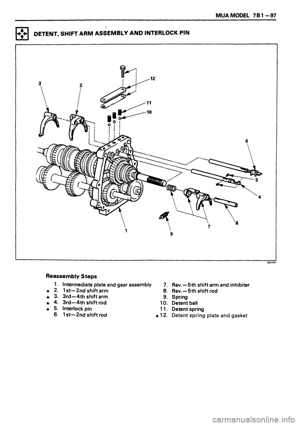 ISUZU DB SERIES 1993  Workshop Manual 