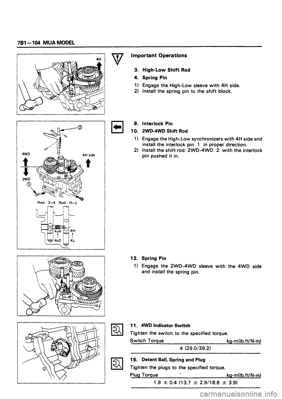 ISUZU DB SERIES 1993 Workshop Manual ISUZU DB SERIES 1993 Workshop Manual