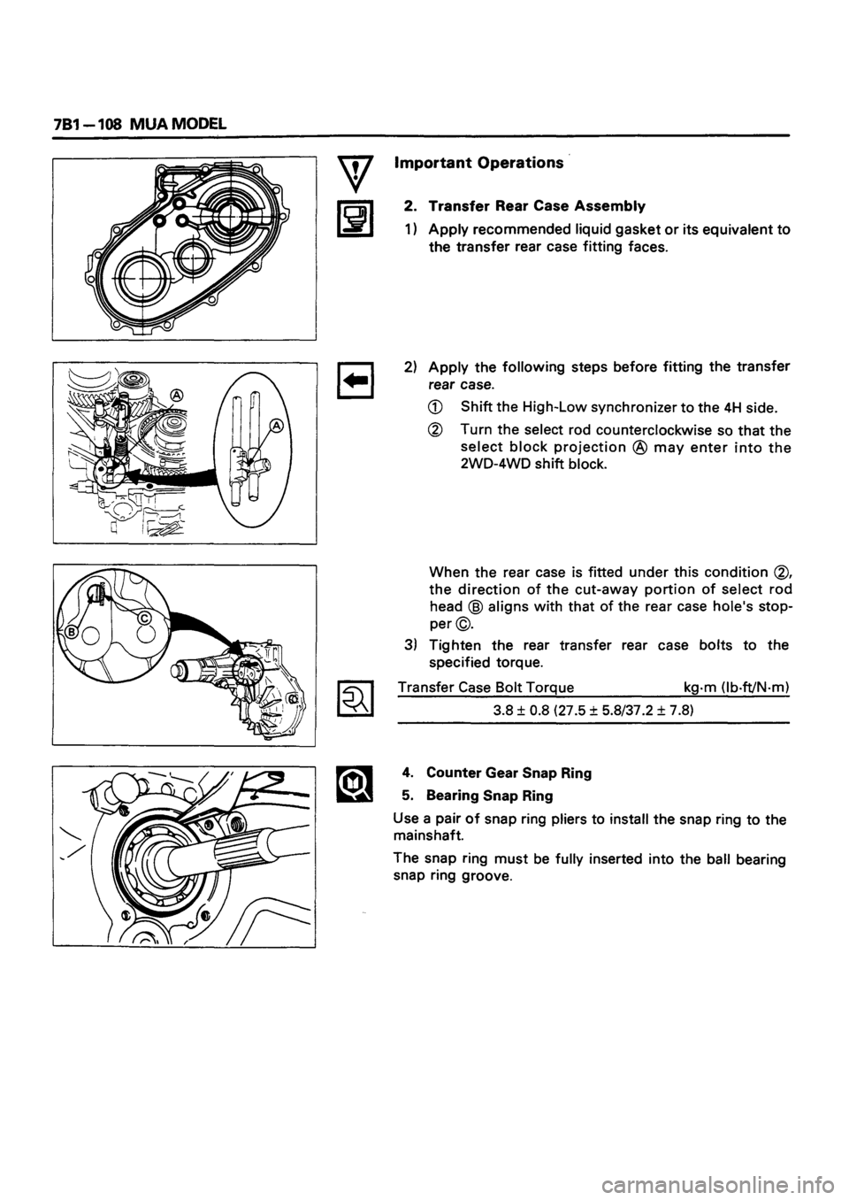 ISUZU DB SERIES 1993 Workshop Manual ISUZU DB SERIES 1993 Workshop Manual