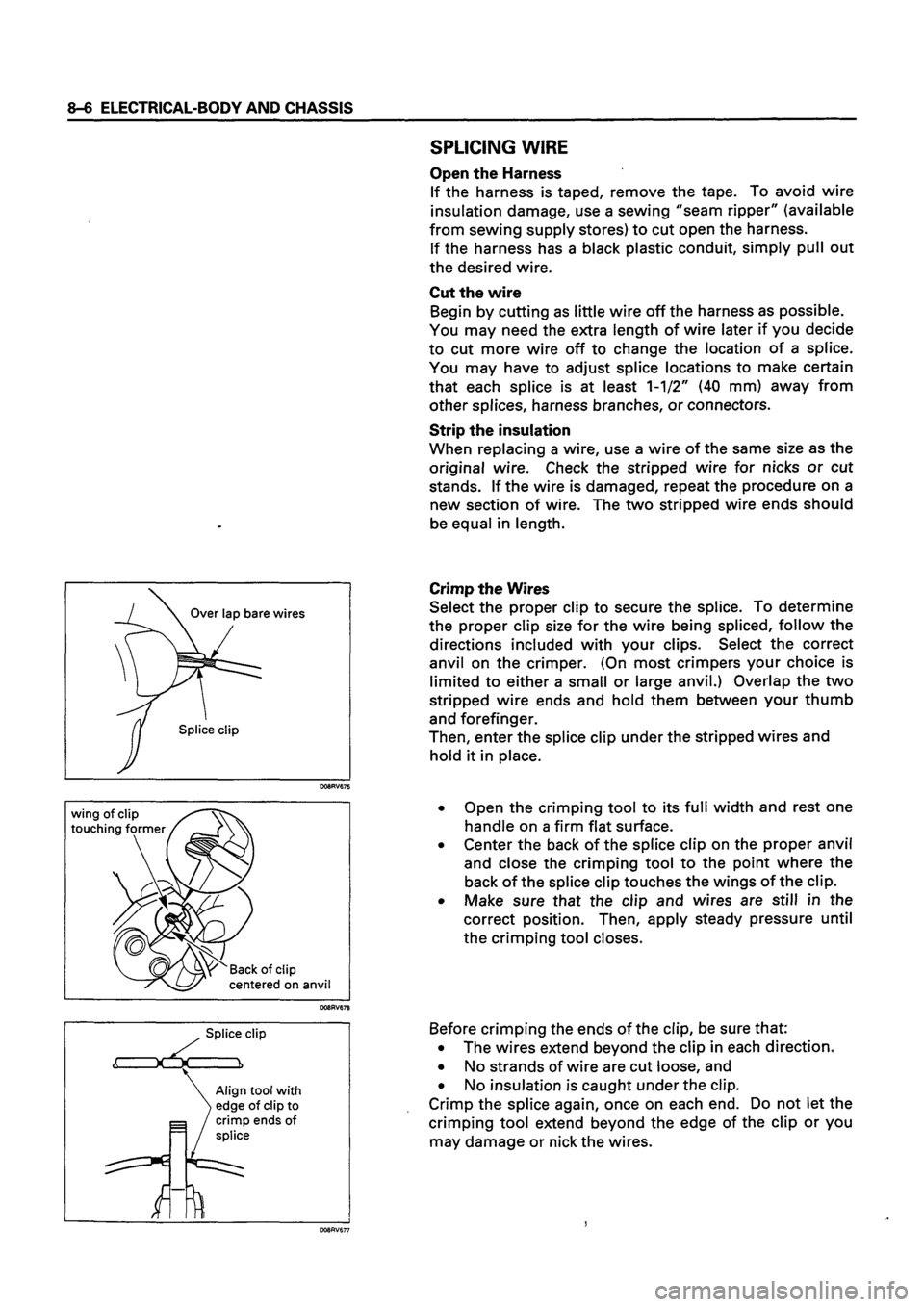 ISUZU DB SERIES 1993 Workshop Manual ISUZU DB SERIES 1993 Workshop Manual