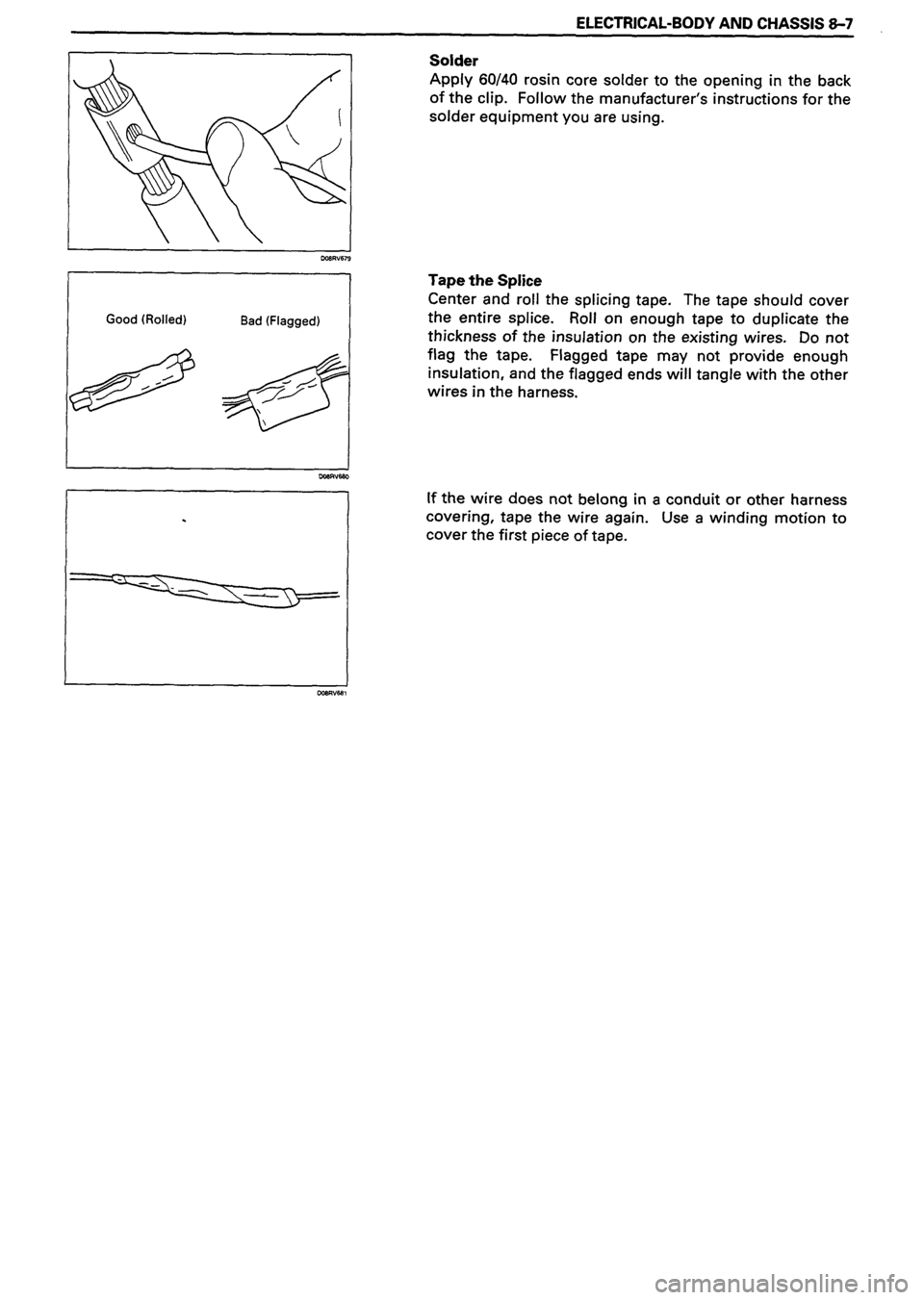 ISUZU DB SERIES 1993 Workshop Manual ISUZU DB SERIES 1993 Workshop Manual