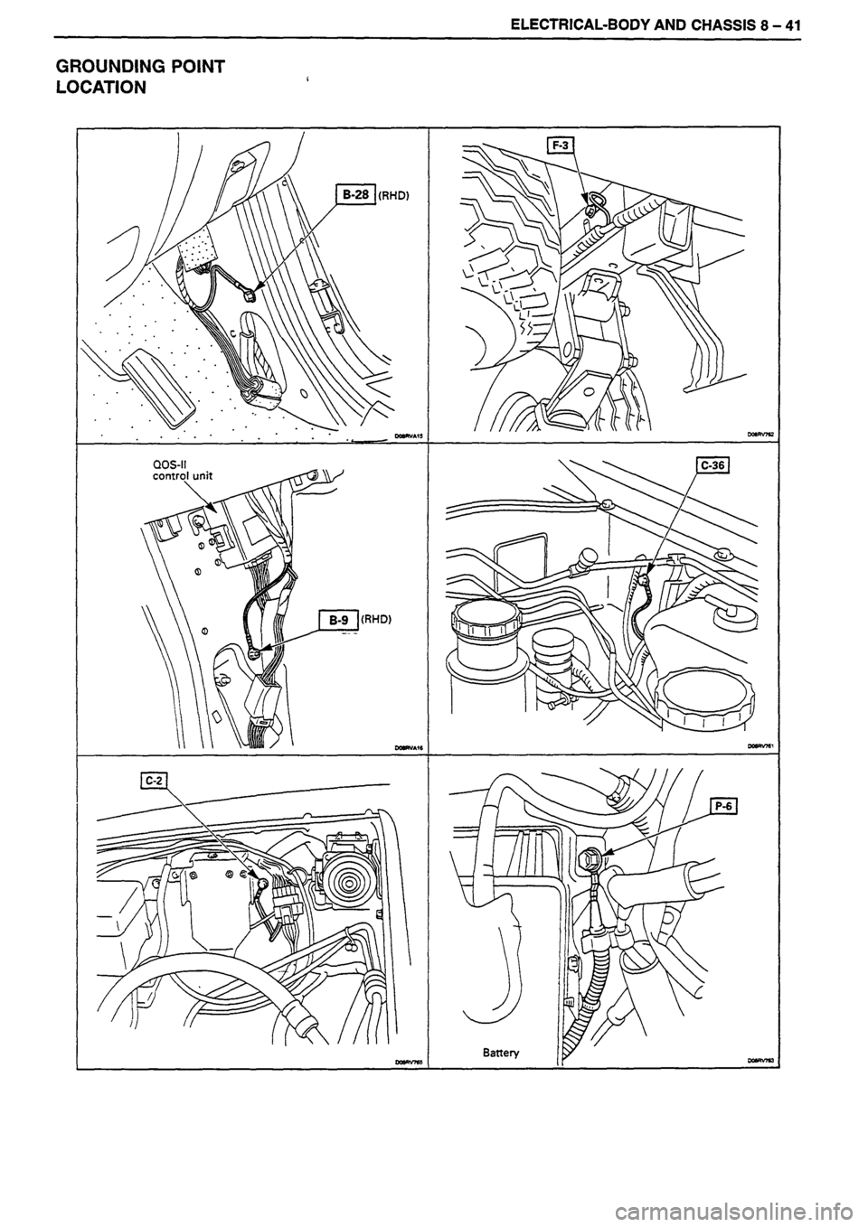 ISUZU DB SERIES 1993  Workshop Manual 