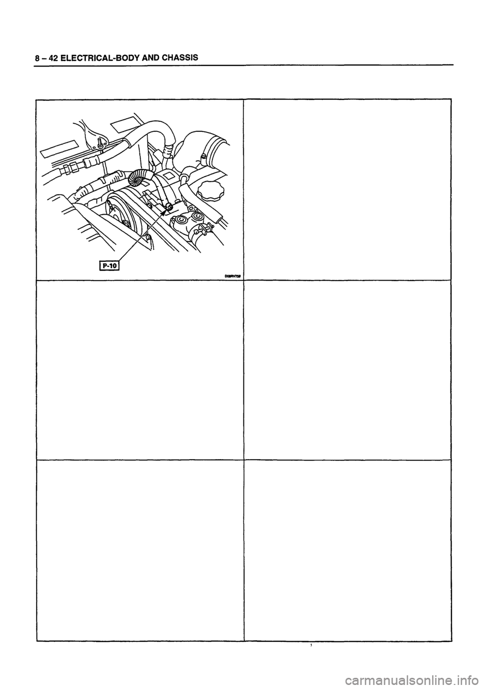 ISUZU DB SERIES 1993  Workshop Manual 