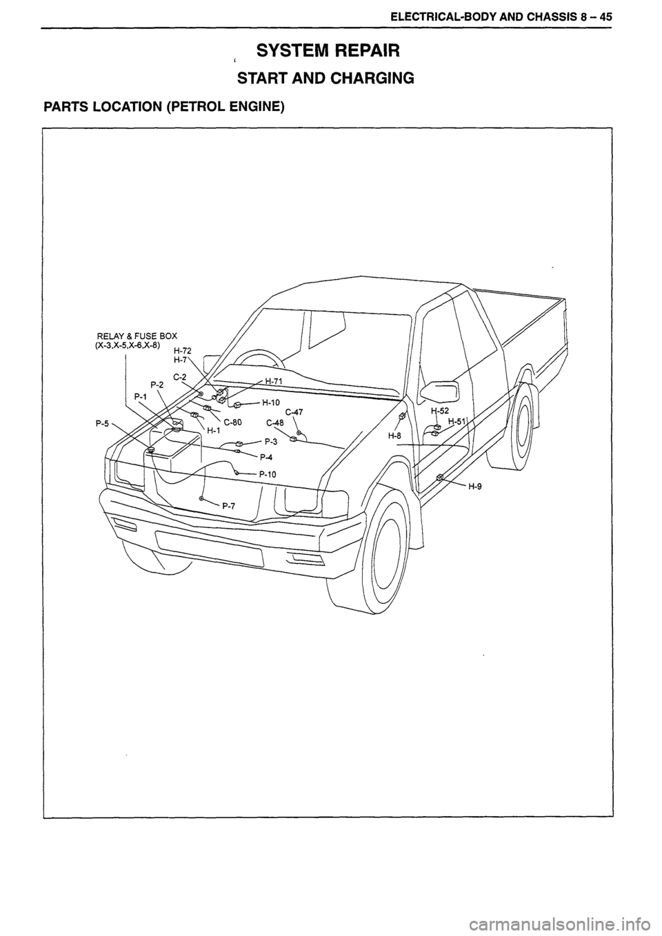 ISUZU DB SERIES 1993  Workshop Manual 