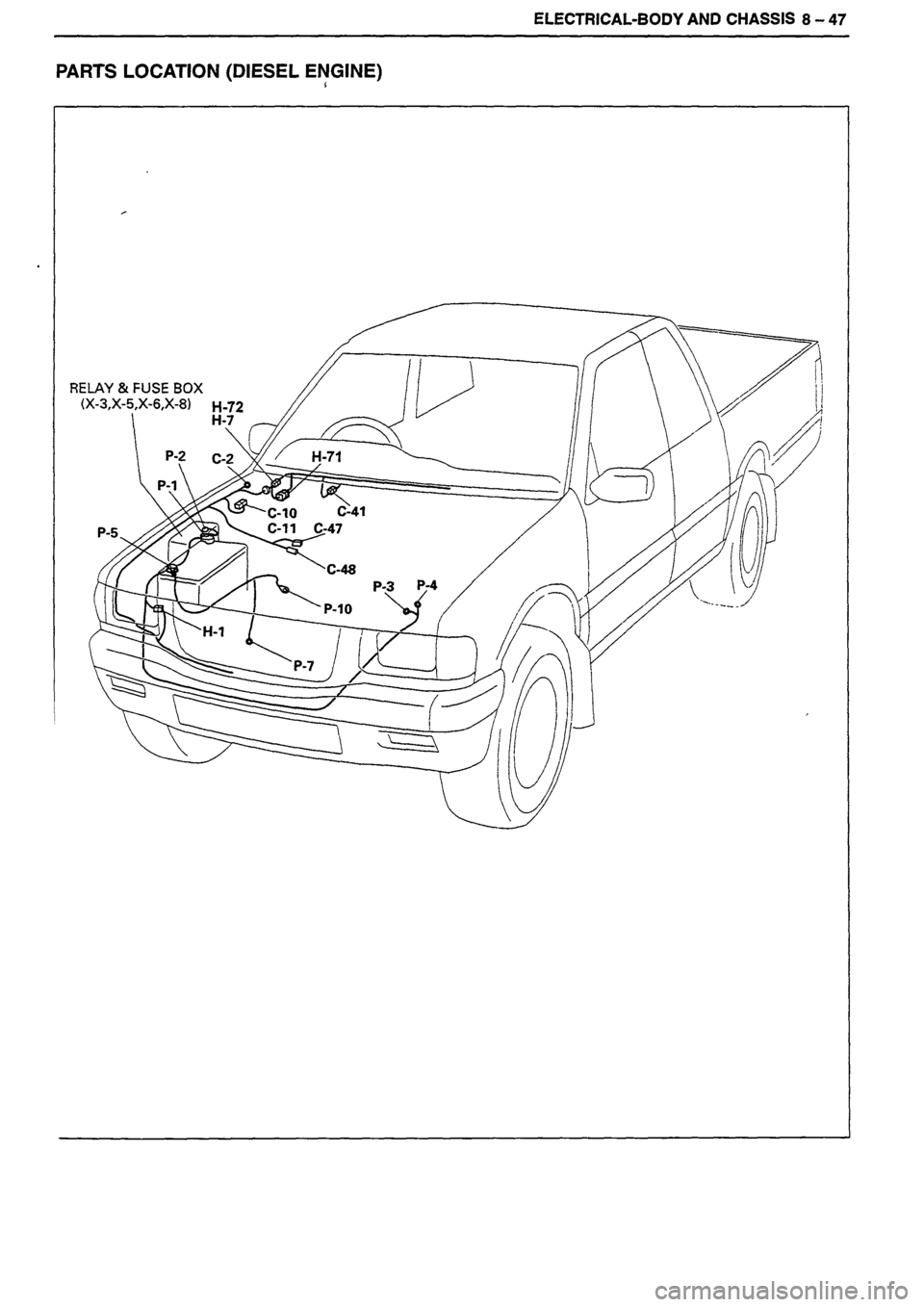 ISUZU DB SERIES 1993  Workshop Manual 