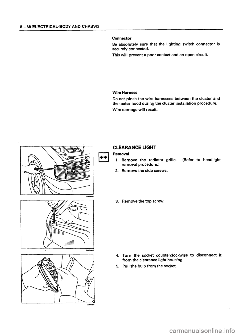 ISUZU DB SERIES 1993 Workshop Manual ISUZU DB SERIES 1993 Workshop Manual