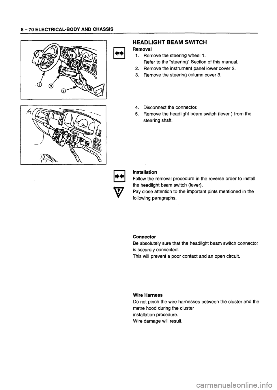 ISUZU DB SERIES 1993 Workshop Manual ISUZU DB SERIES 1993 Workshop Manual