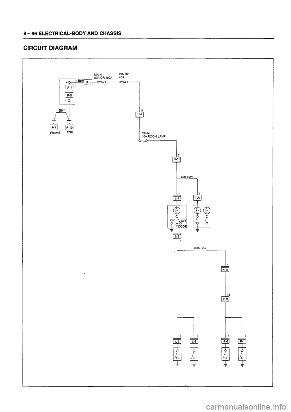 ISUZU DB SERIES 1993 Workshop Manual ISUZU DB SERIES 1993 Workshop Manual