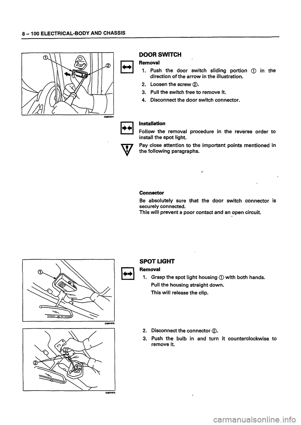 ISUZU DB SERIES 1993 Workshop Manual ISUZU DB SERIES 1993 Workshop Manual