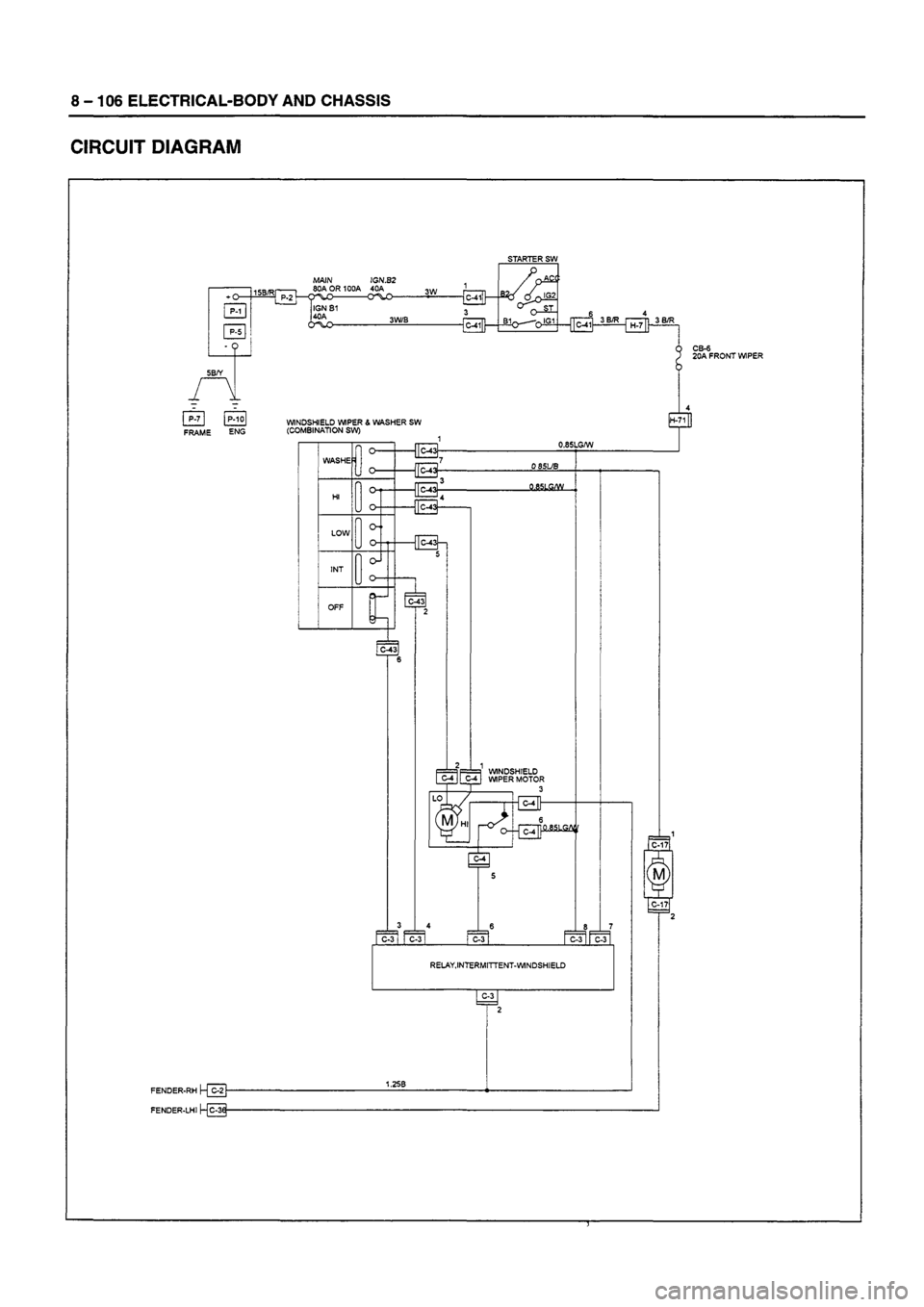 ISUZU DB SERIES 1993 Workshop Manual ISUZU DB SERIES 1993 Workshop Manual