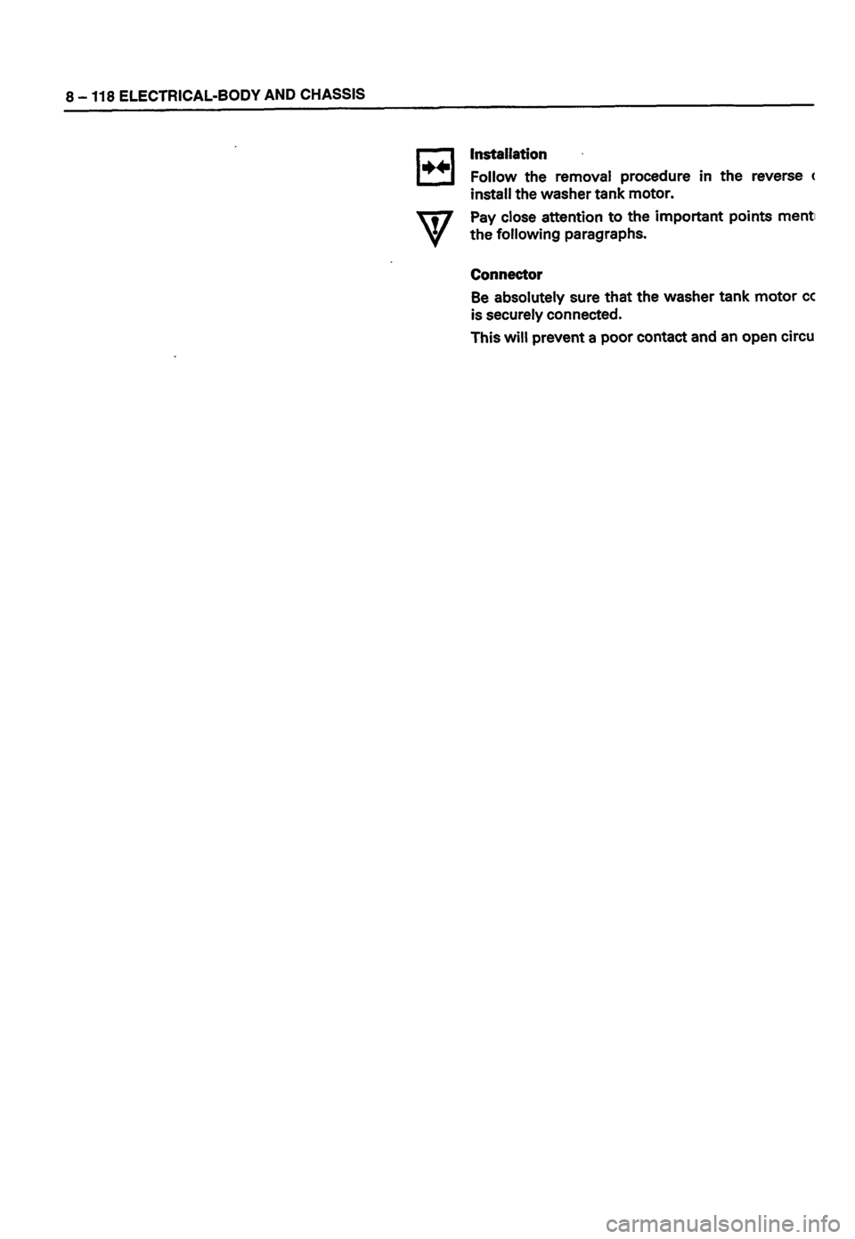 ISUZU DB SERIES 1993  Workshop Manual 