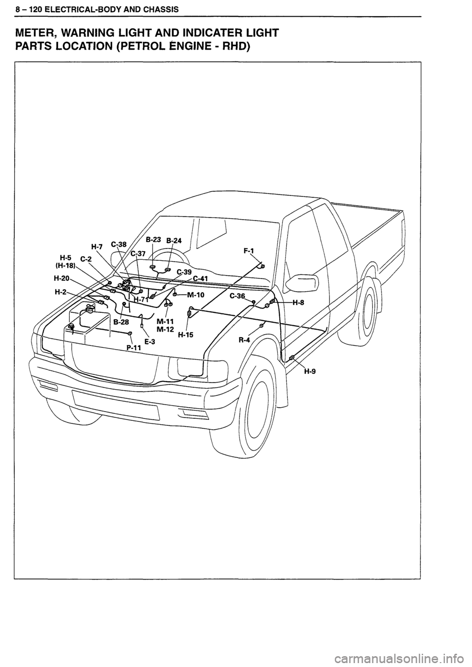 ISUZU DB SERIES 1993  Workshop Manual 