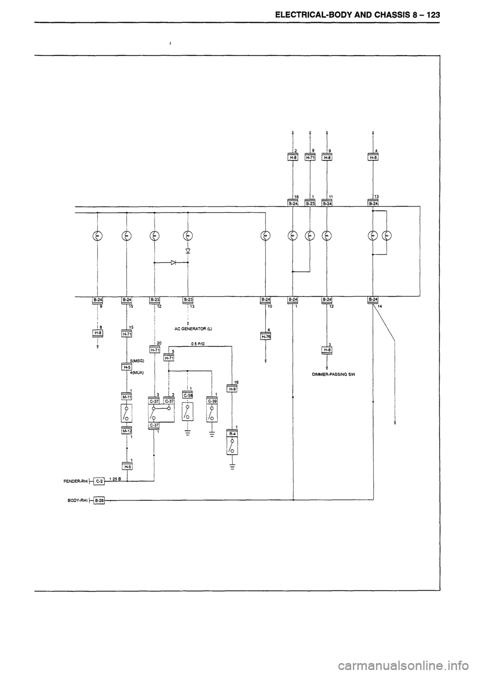ISUZU DB SERIES 1993  Workshop Manual 