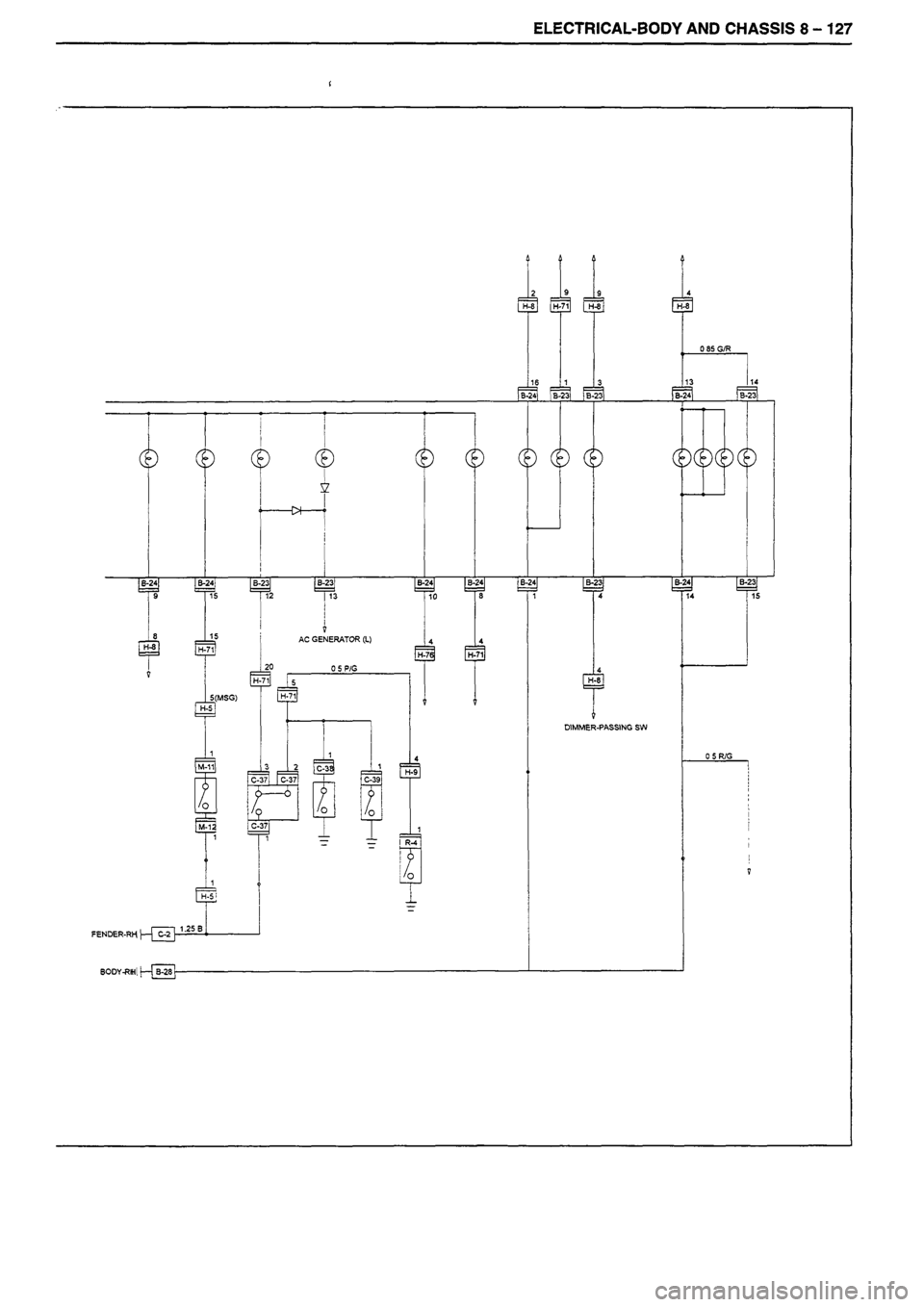 ISUZU DB SERIES 1993  Workshop Manual 