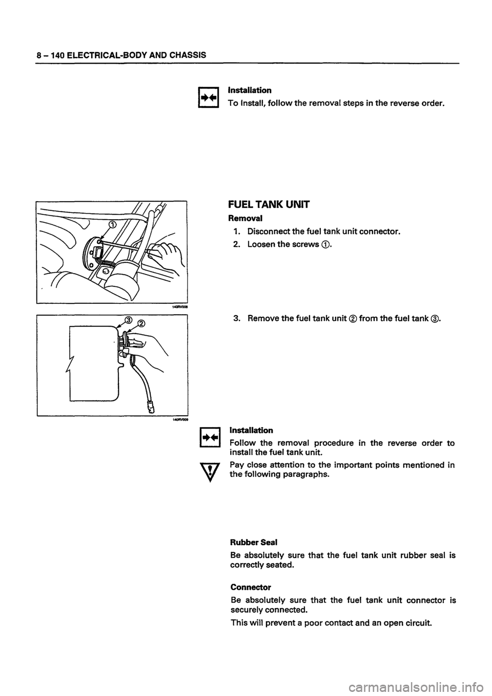 ISUZU DB SERIES 1993 Workshop Manual ISUZU DB SERIES 1993 Workshop Manual