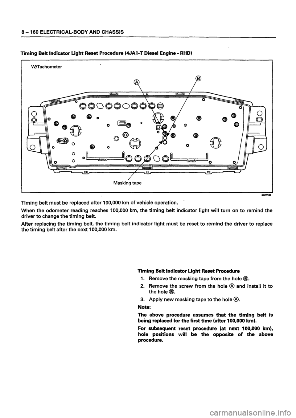 ISUZU DB SERIES 1993 Workshop Manual ISUZU DB SERIES 1993 Workshop Manual
