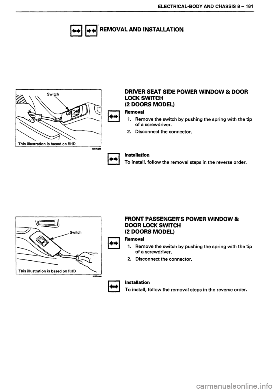 ISUZU DB SERIES 1993 Workshop Manual ISUZU DB SERIES 1993 Workshop Manual