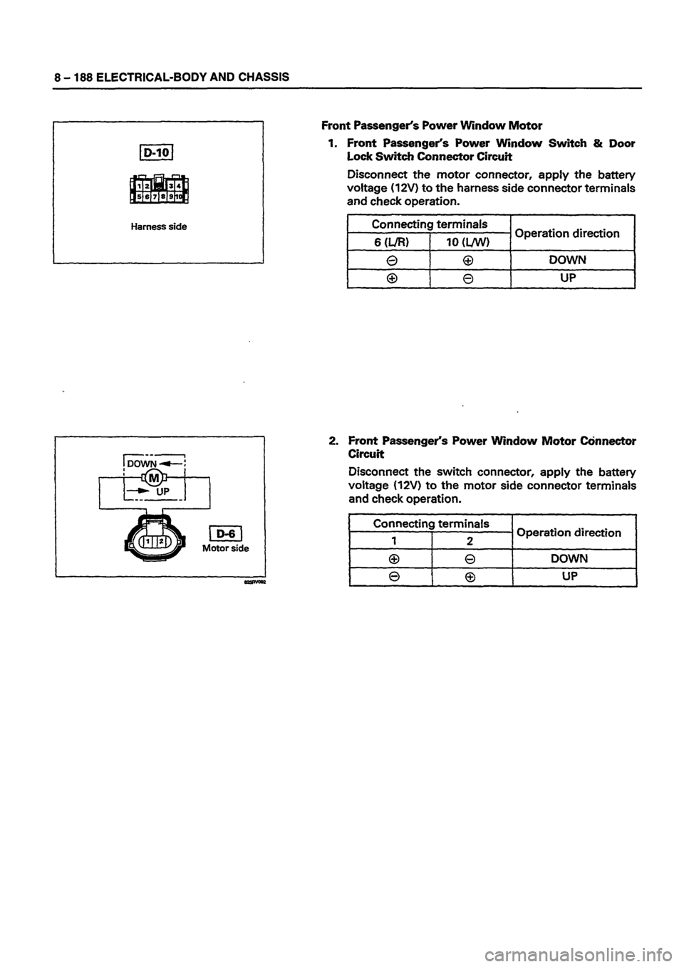 ISUZU DB SERIES 1993  Workshop Manual 
